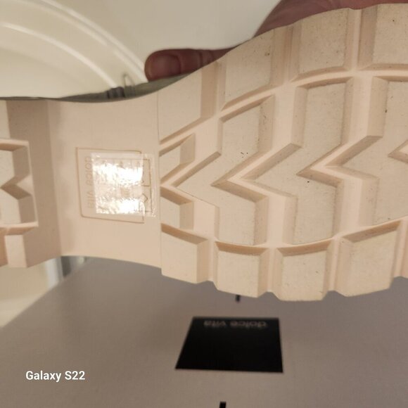 DOLCE VITA Womens Ivory 1" Platform Front Heel Pull-Tab Piker Combat Boots 7.5 M - Picture 7 of 14